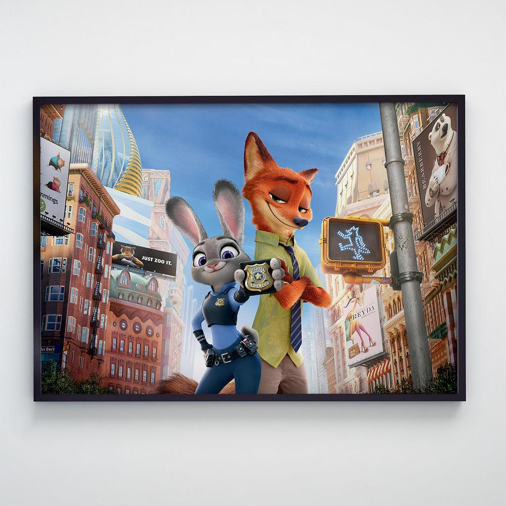 Постер Звірополіс (Zootopia) SQ004