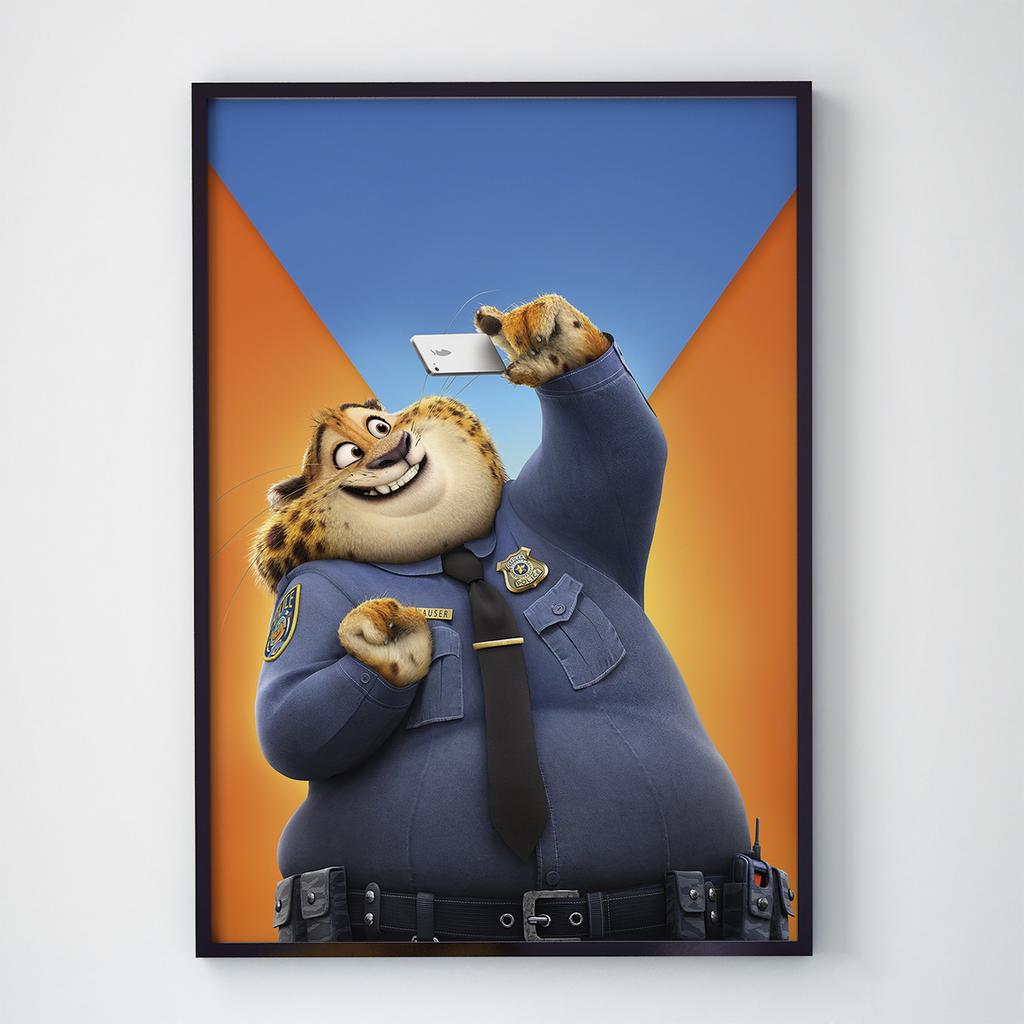 Постер Звірополіс (Zootopia) SQ005