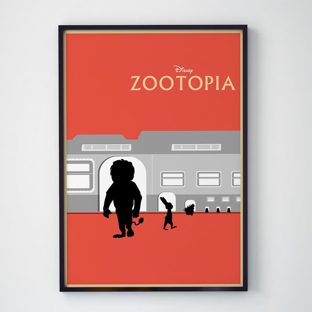 Постер Звірополіс (Zootopia) SQ006