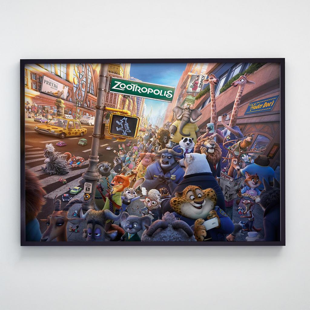 Постер Звірополіс (Zootopia) SQ007