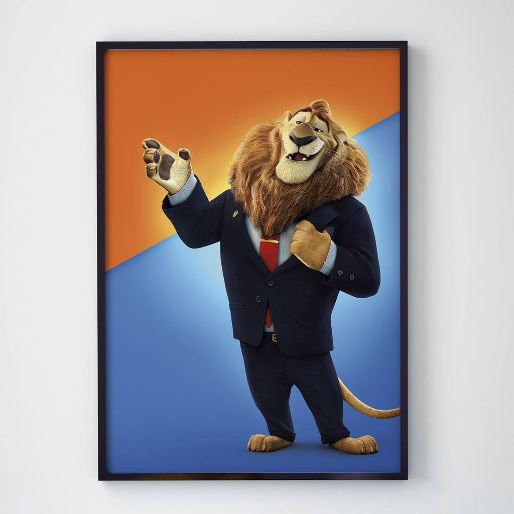 Постер Звірополіс (Zootopia) SQ014