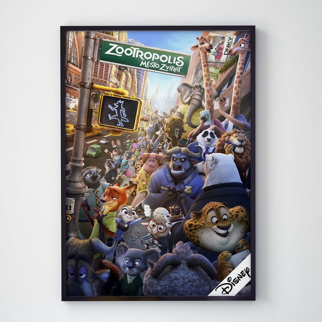 Постер Звірополіс (Zootopia) SQ019