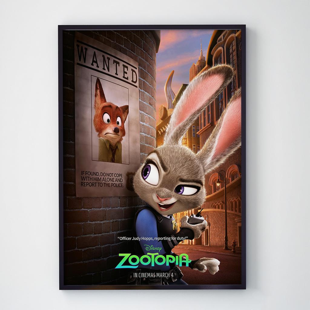 Постер Звірополіс (Zootopia) SQ021