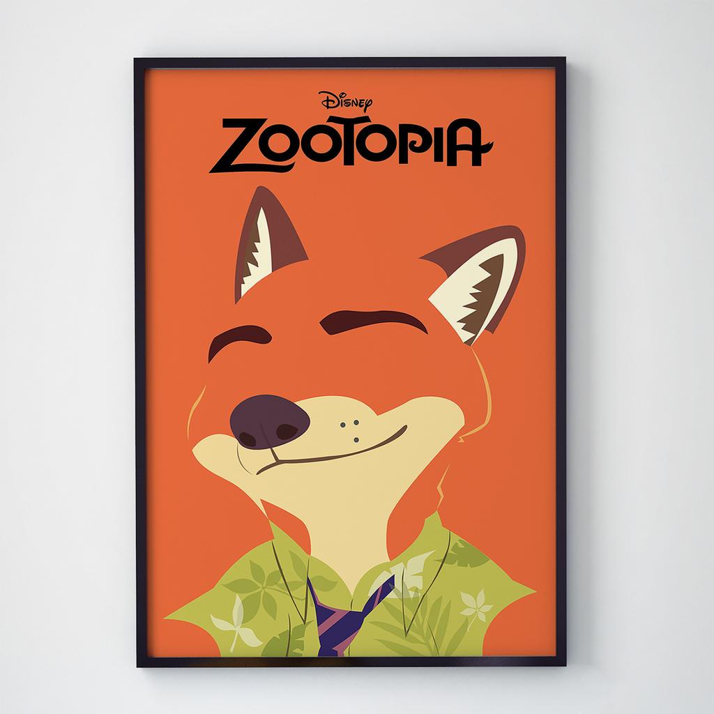 Постер Звірополіс (Zootopia) SQ024