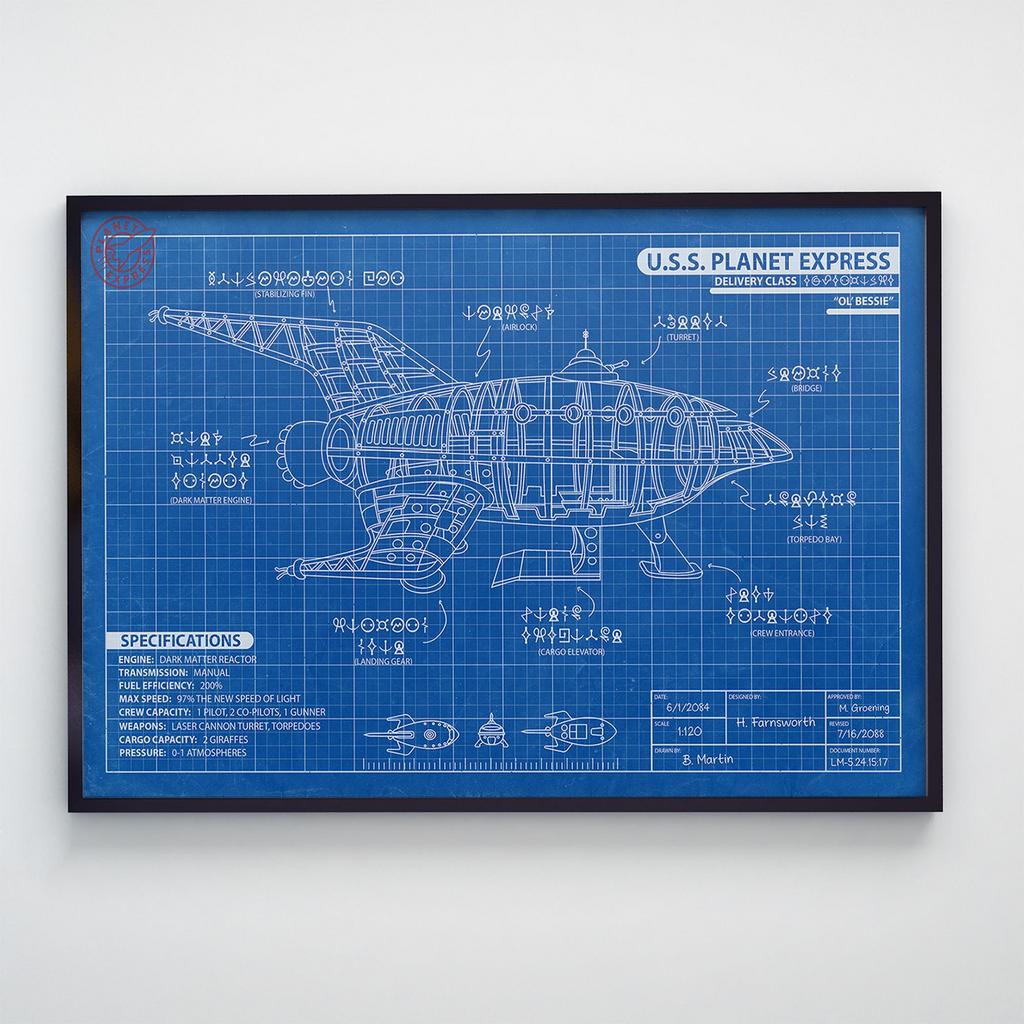 Постер Футурама (Futurama) FA001