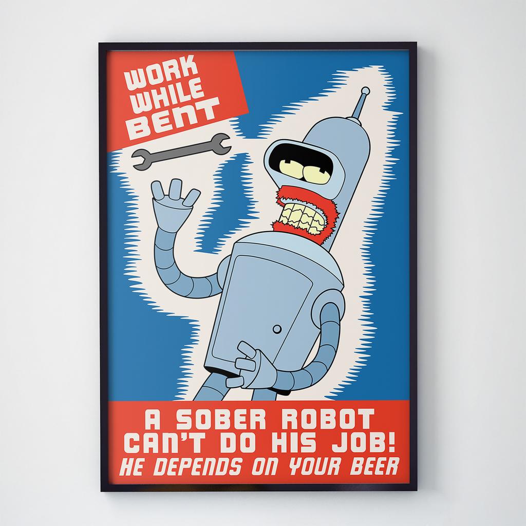 Постер Футурама (Futurama) FA008