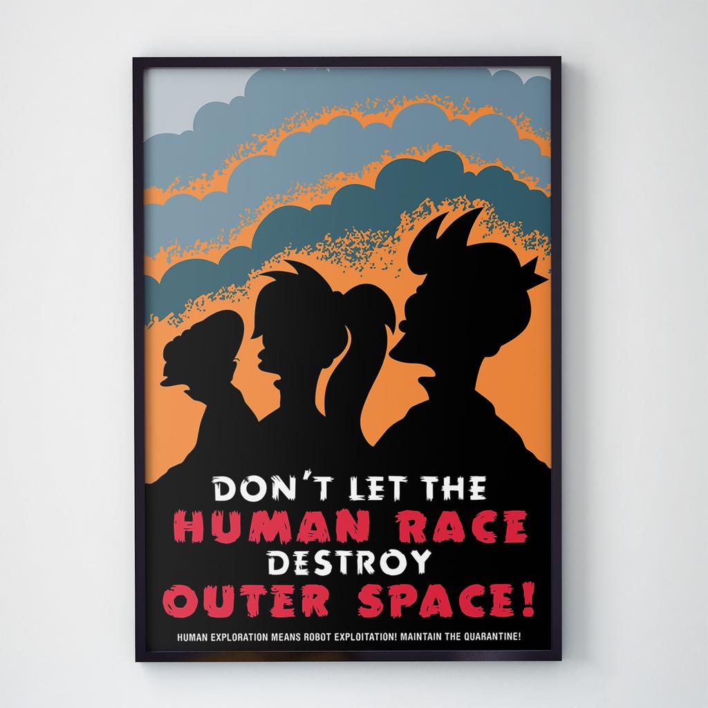 Постер Футурама (Futurama) FA009