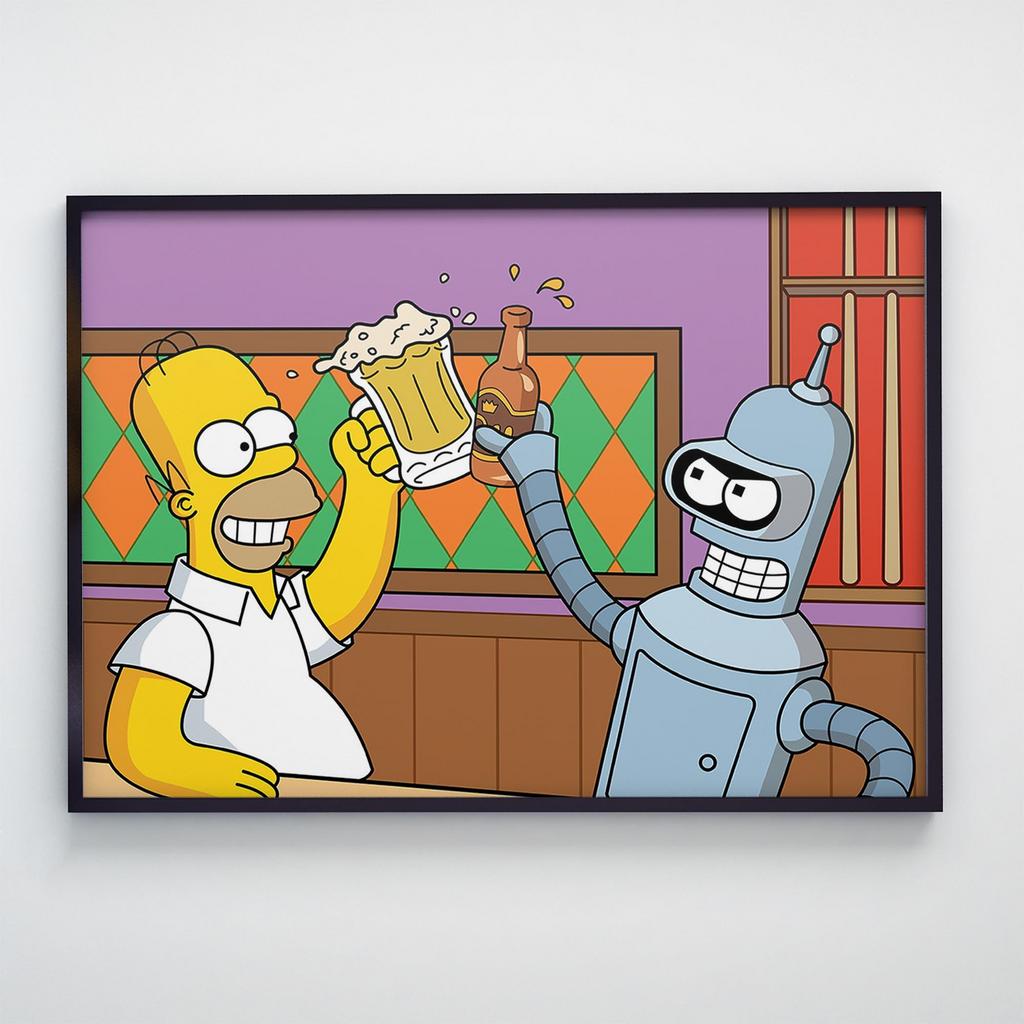 Постер Футурама (Futurama) FA011