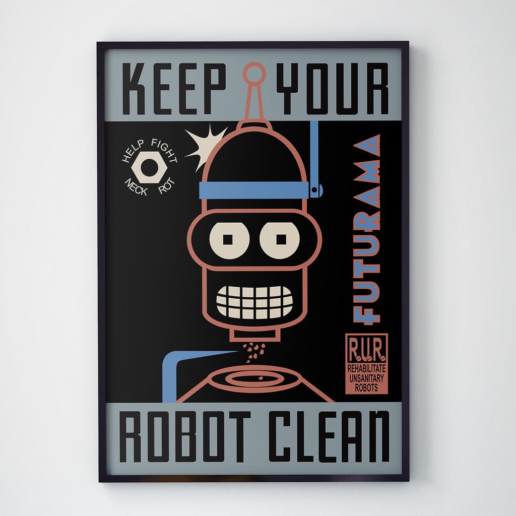Постер Футурама (Futurama) FA015