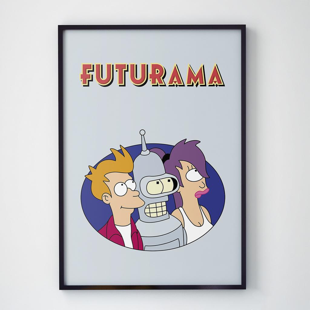 Постер Футурама (Futurama) FA017