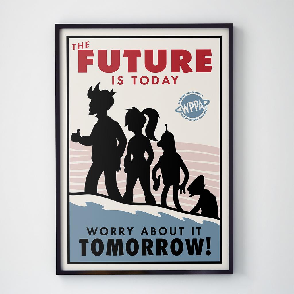Постер Футурама (Futurama) FA018