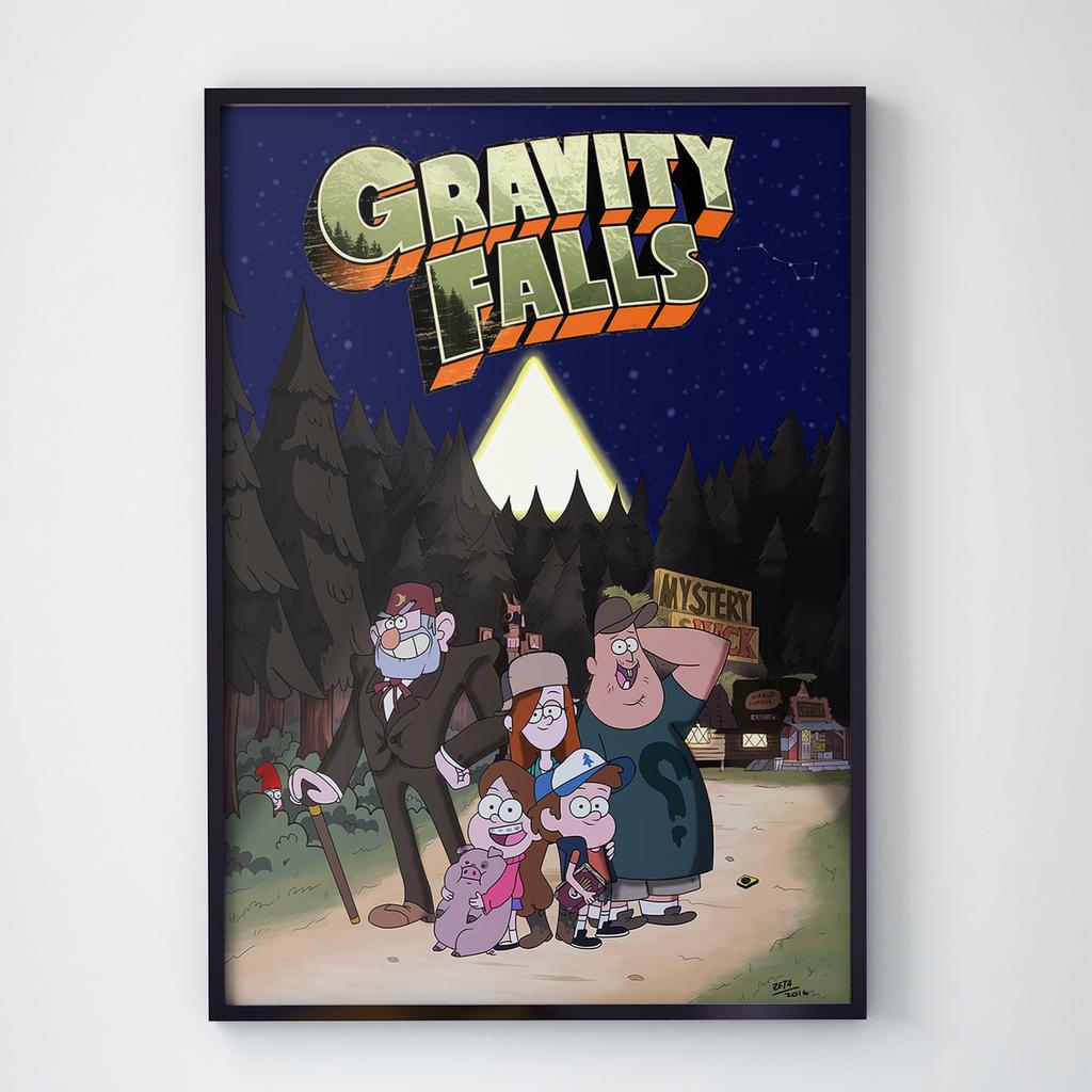 Постер Гравіті Фолз (Gravity Falls) GL016