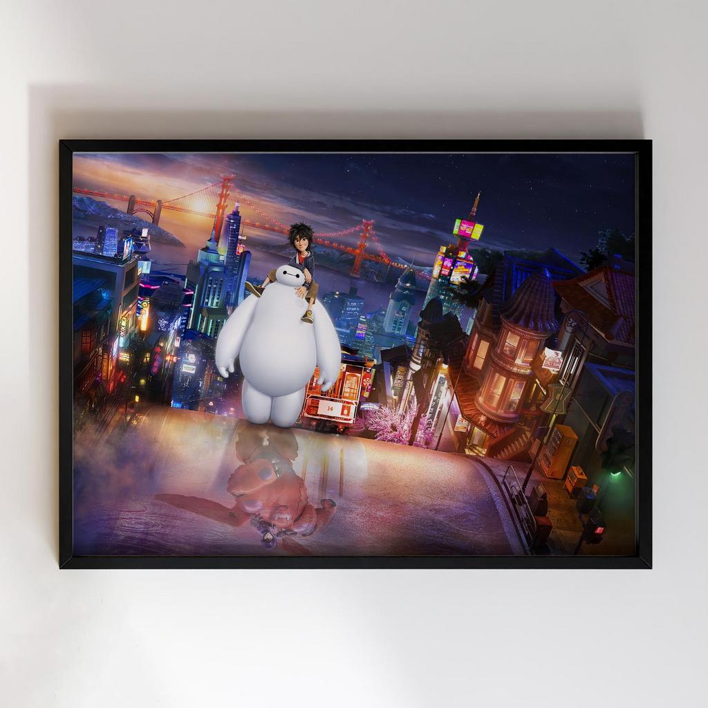 Постер Big Hero 6 (Місто Героїв) BH002