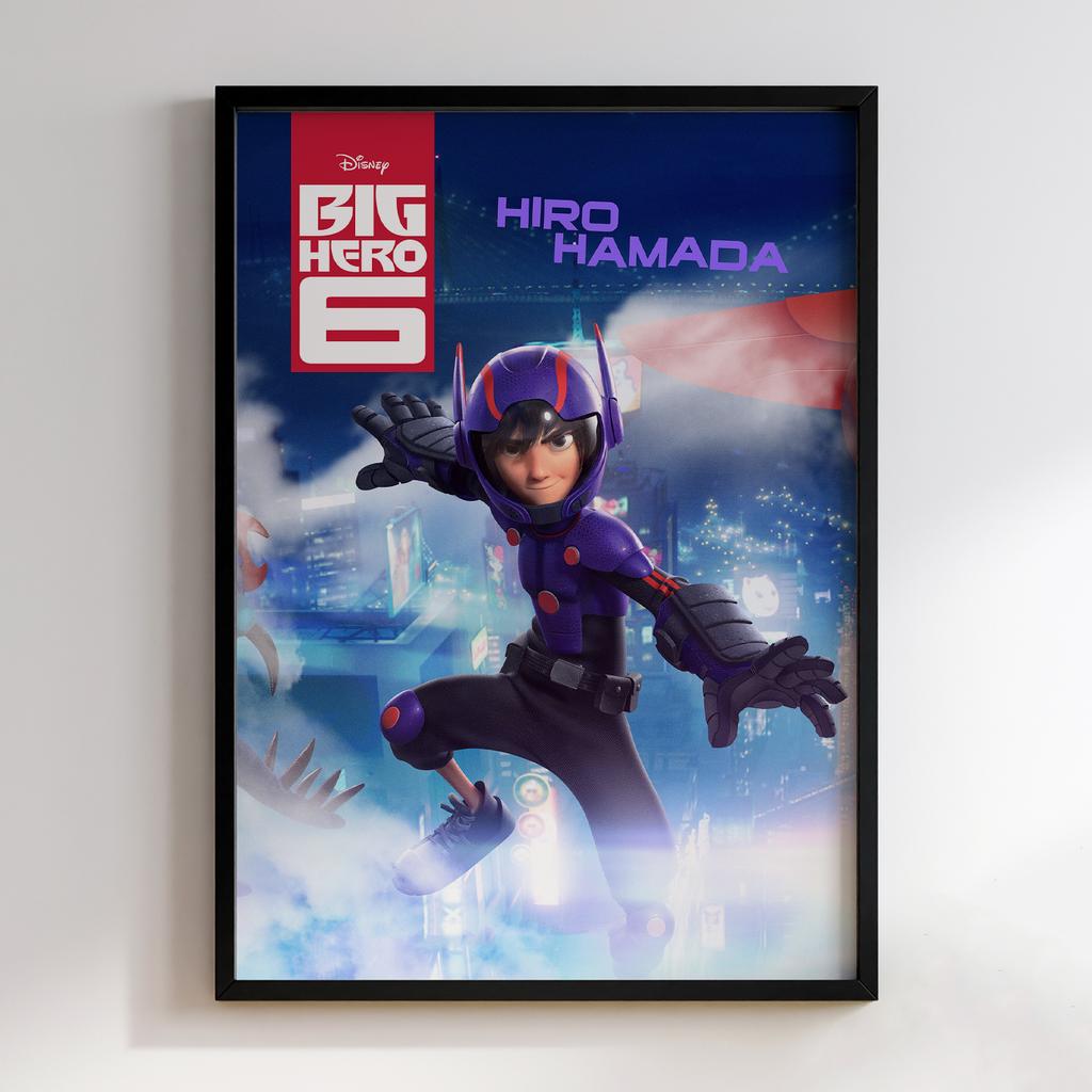 Постер Big Hero 6 (Місто Героїв) BH004