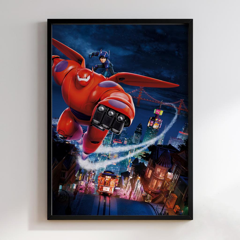 Постер Big Hero 6 (Місто Героїв) BH009