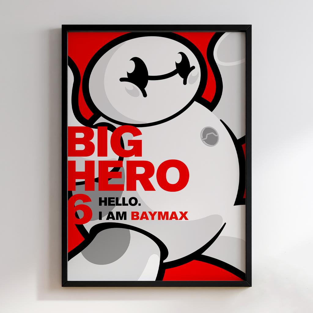 Постер Big Hero 6 (Місто Героїв) BH010