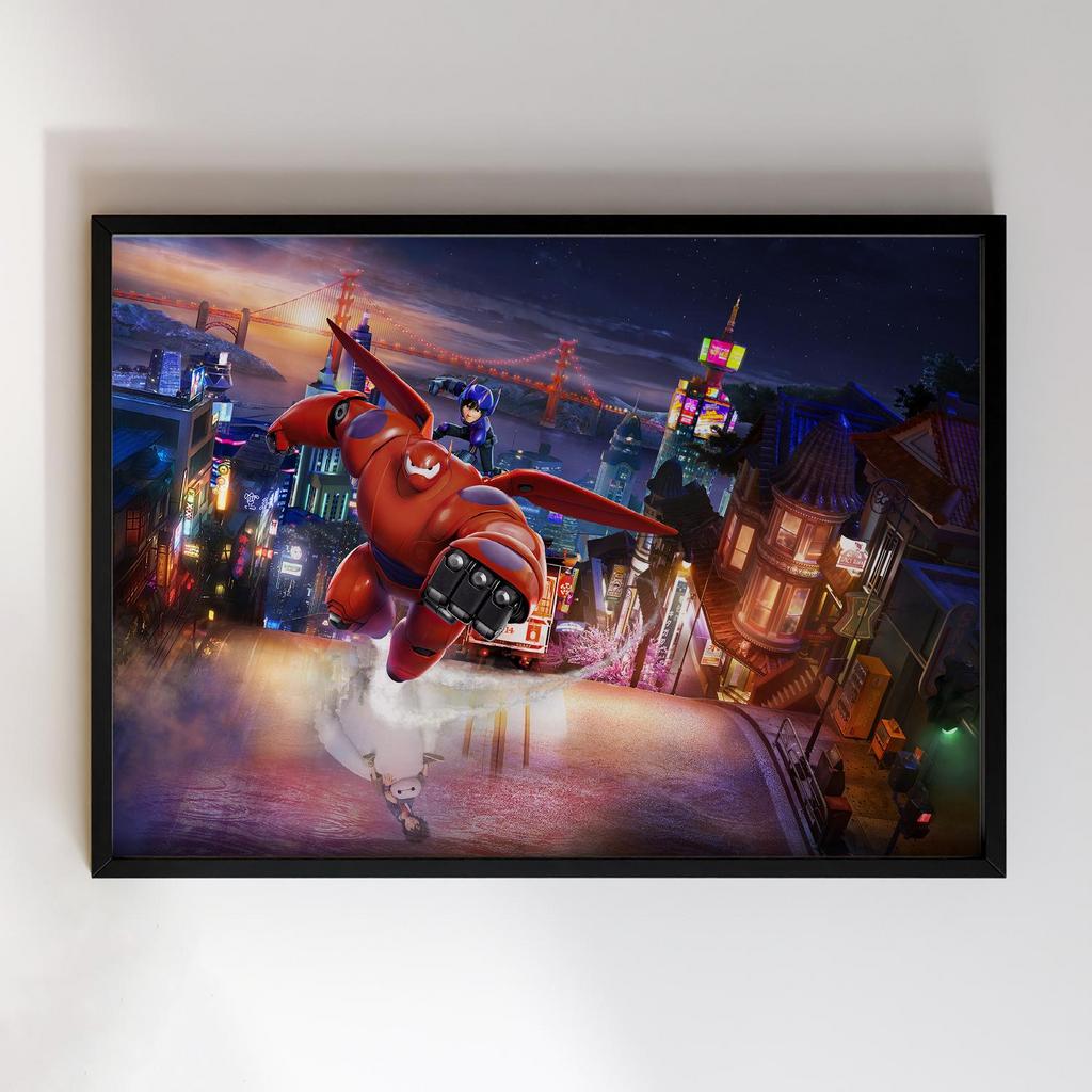 Постер Big Hero 6 (Місто Героїв) BH011