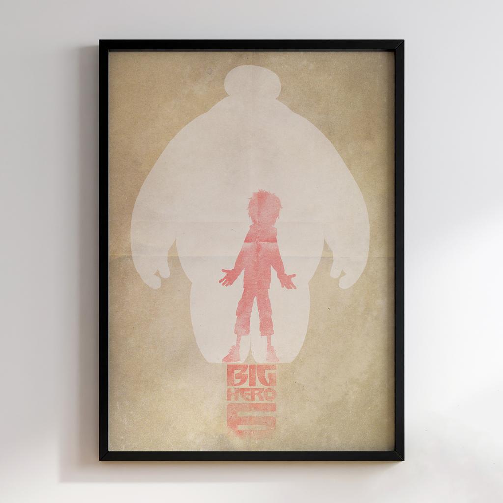 Постер Big Hero 6 (Місто Героїв) BH012