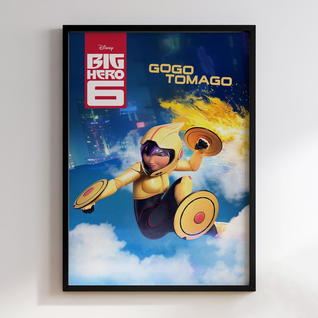 Постер Big Hero 6 (Місто Героїв) BH013