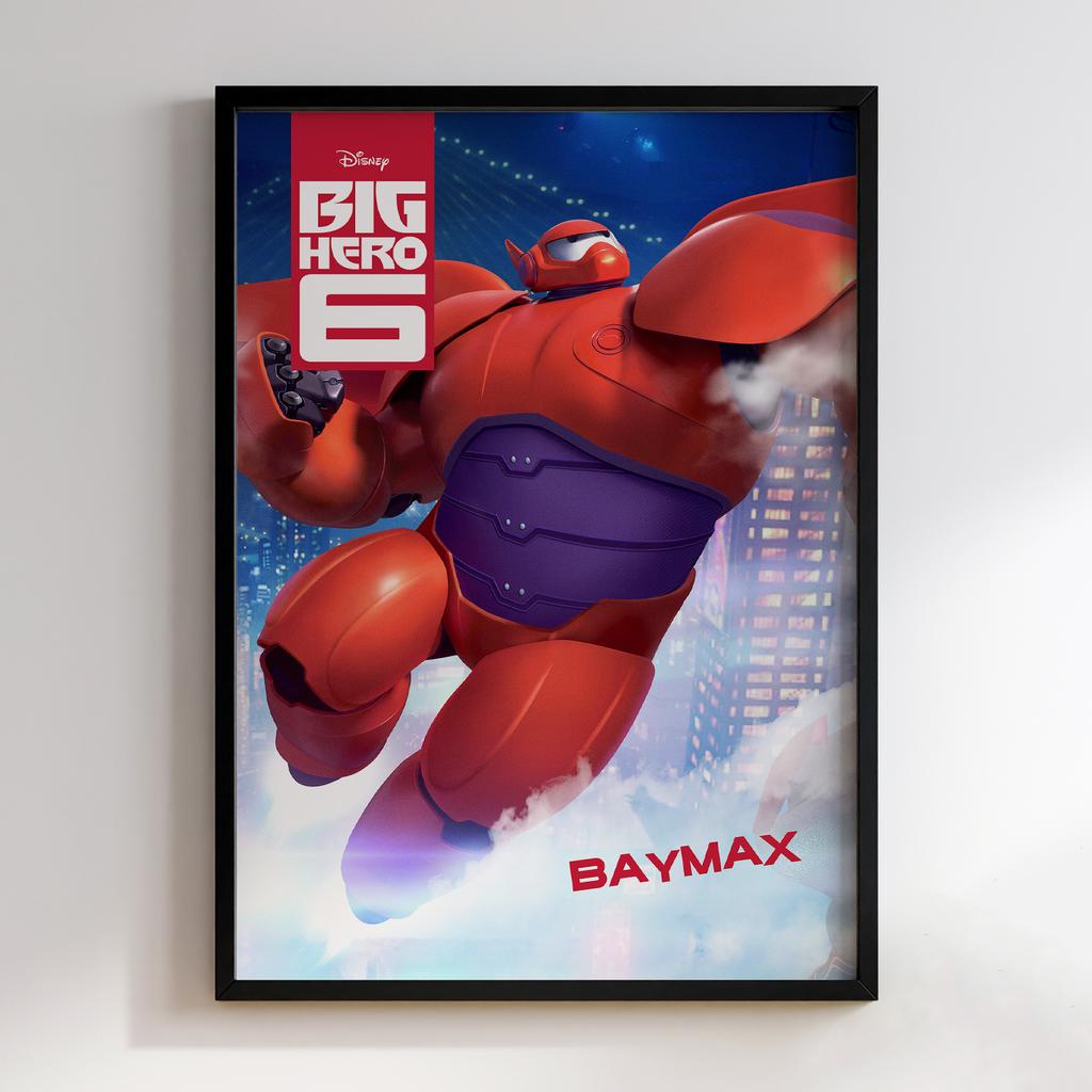 Постер Big Hero 6 (Місто Героїв) BH015