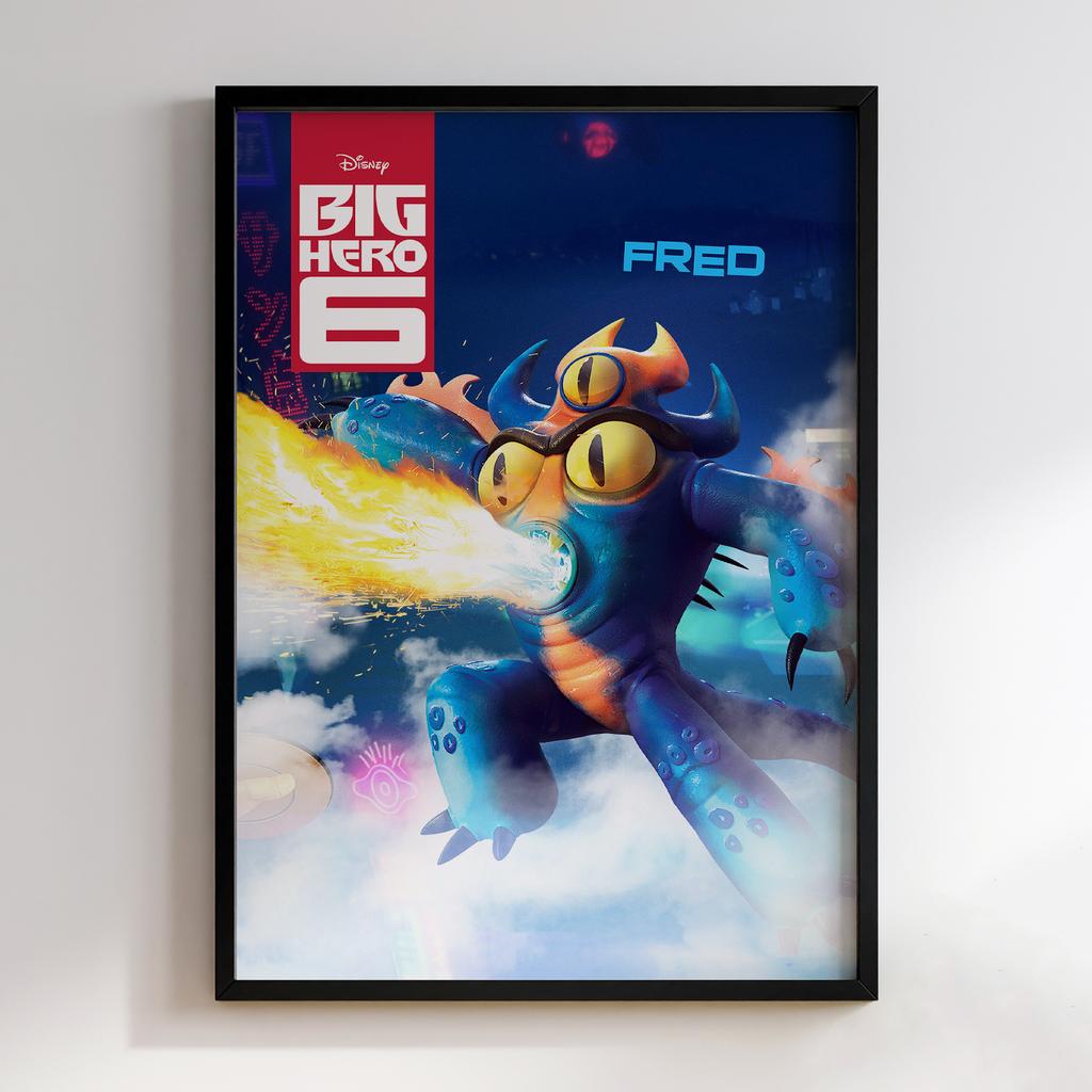 Постер Big Hero 6 (Місто Героїв) BH016