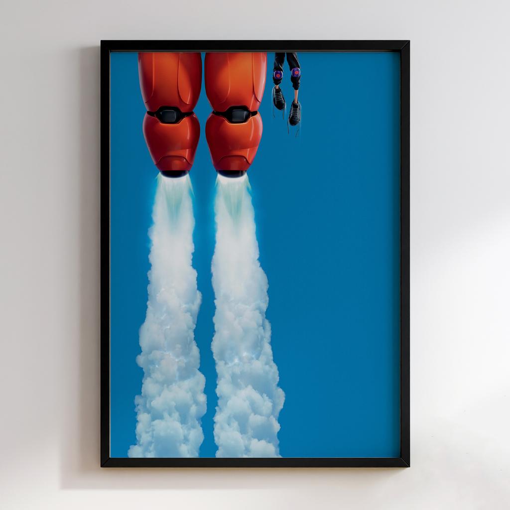 Постер Big Hero 6 (Місто Героїв) BH018