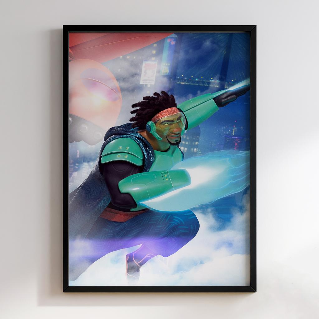 Постер Big Hero 6 (Місто Героїв) BH019