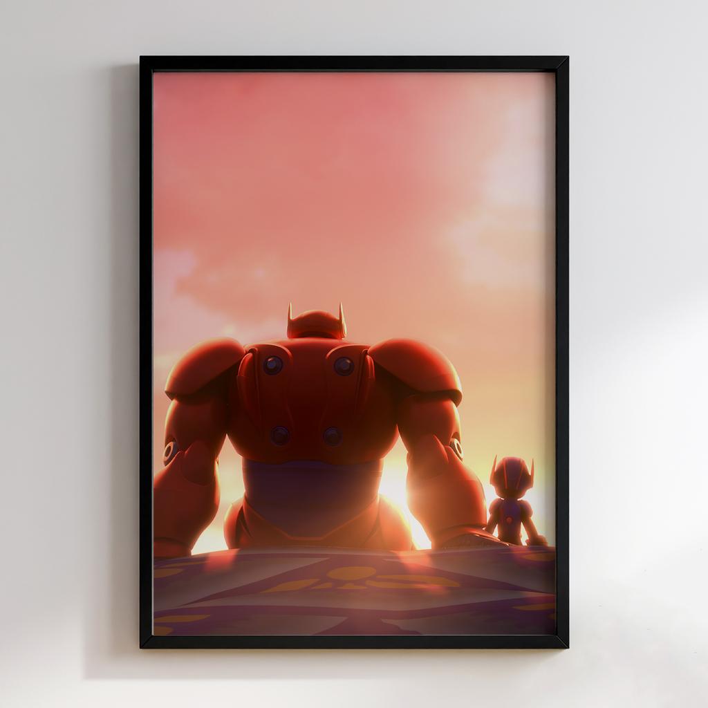 Постер Big Hero 6 (Місто Героїв) BH021