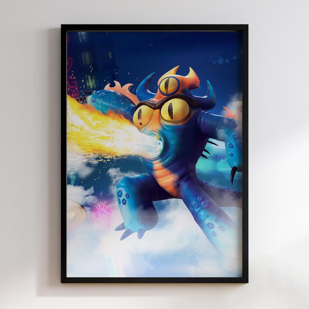 Постер Big Hero 6 (Місто Героїв) BH022