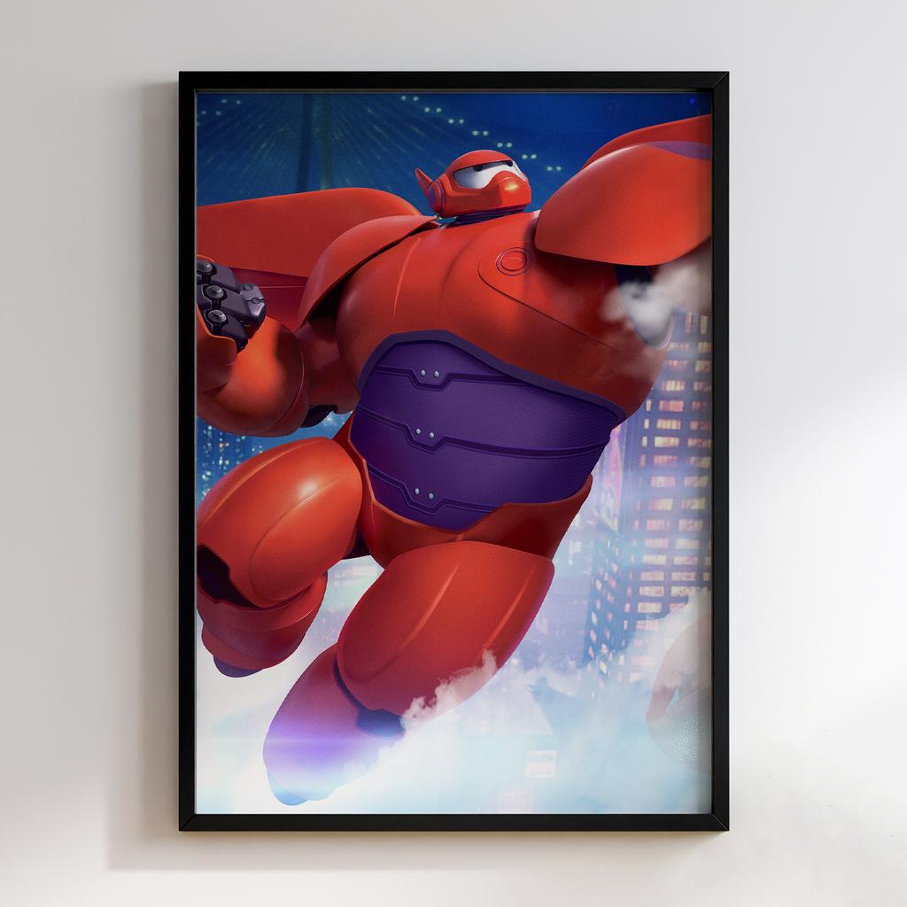 Постер Big Hero 6 (Місто Героїв) BH025