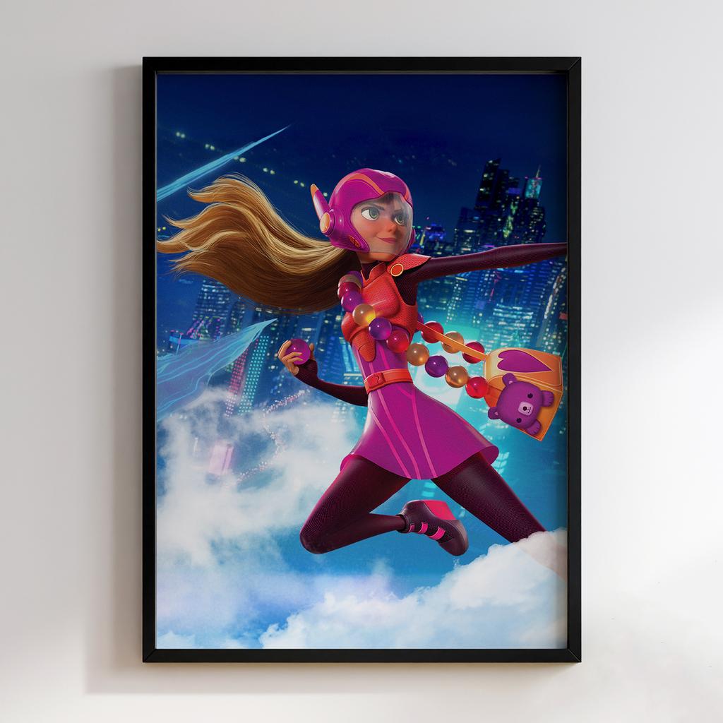 Постер Big Hero 6 (Місто Героїв) BH027