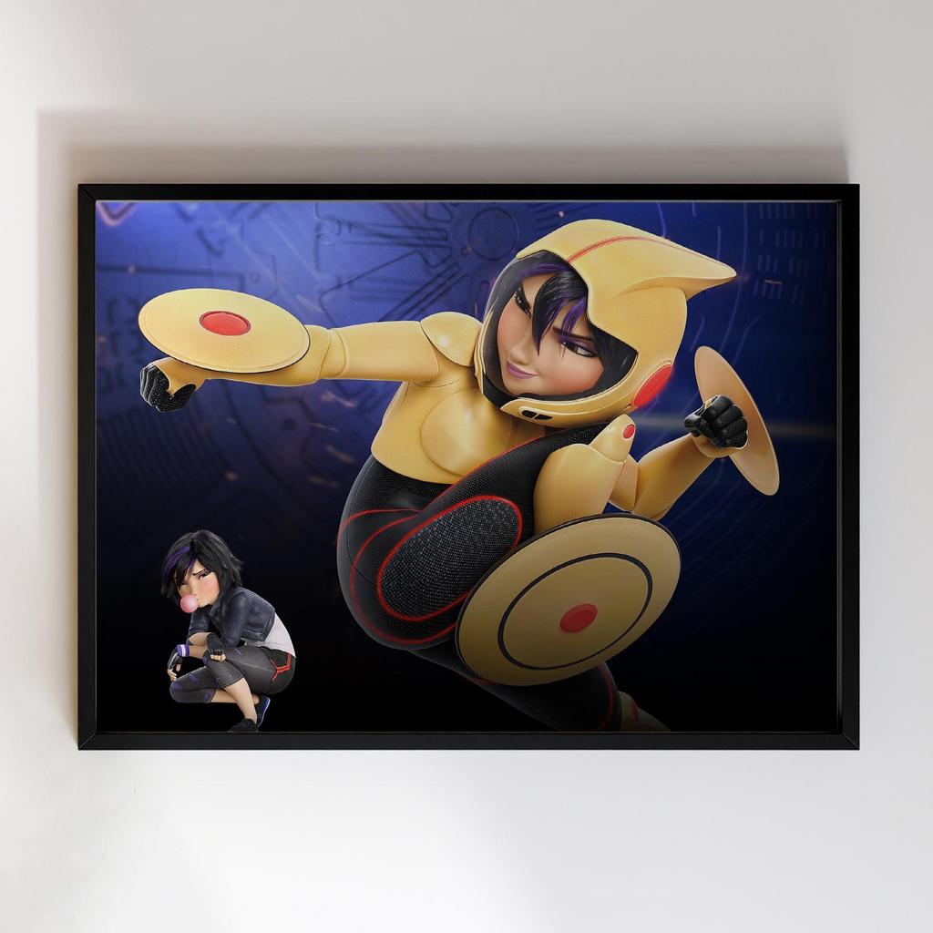 Постер Big Hero 6 (Місто Героїв) BH033