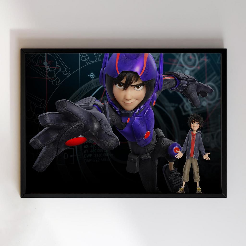 Постер Big Hero 6 (Місто Героїв) BH034