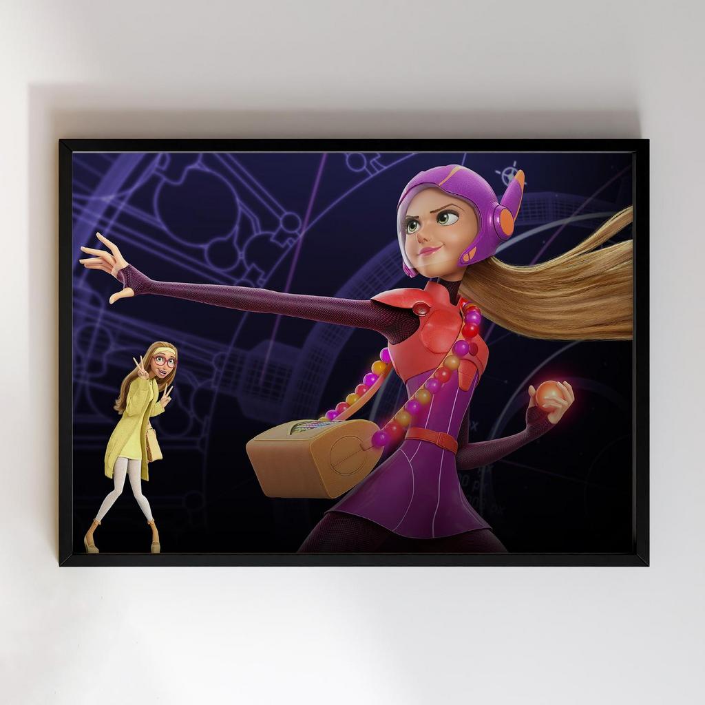 Постер Big Hero 6 (Місто Героїв) BH035