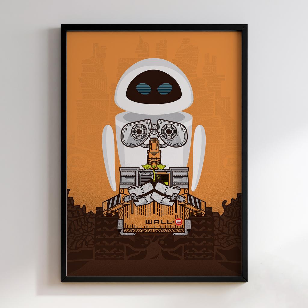 Постер WALL-E (ВАЛЛ-И) WE010