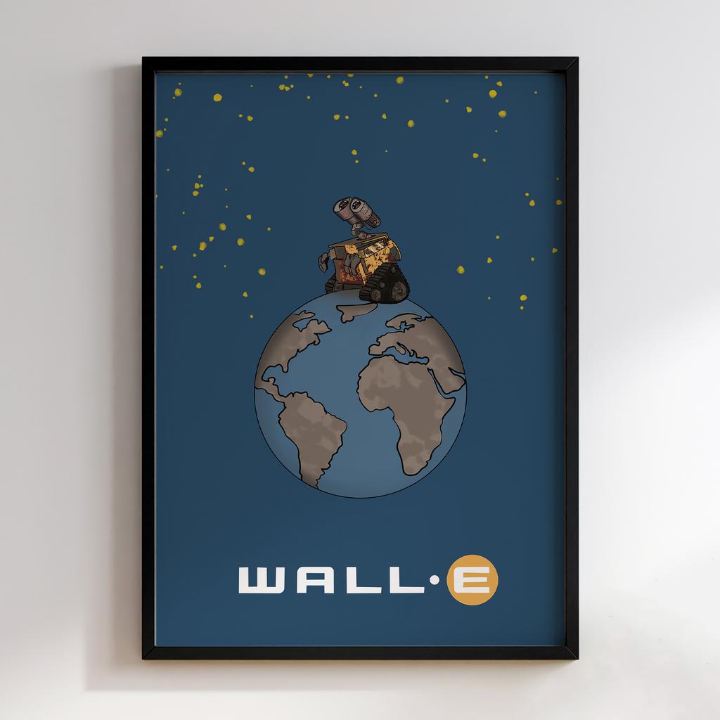 Постер WALL-E (ВАЛЛ-И) WE014
