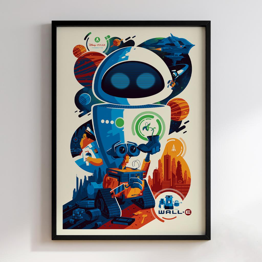 Постер WALL-E (ВАЛЛ-И) WE022