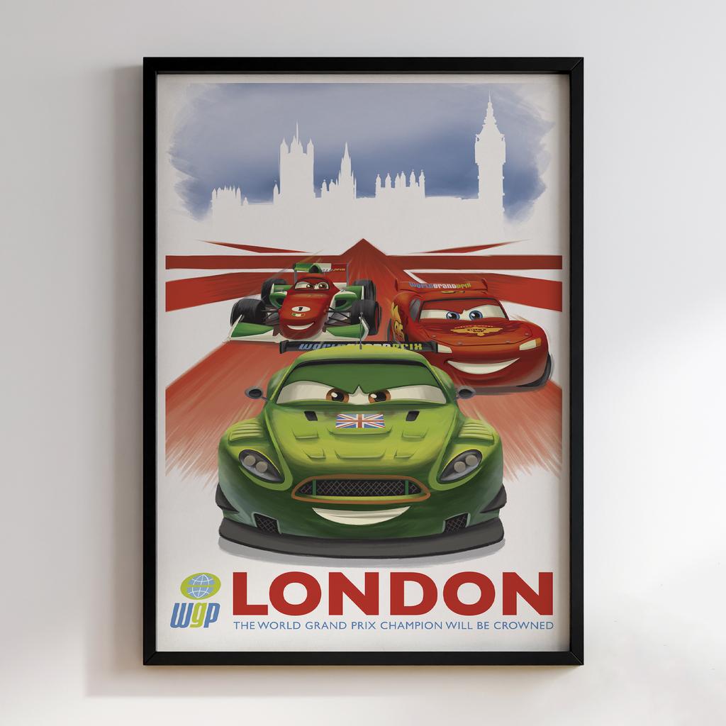 Постер Тачки (Cars) CR004