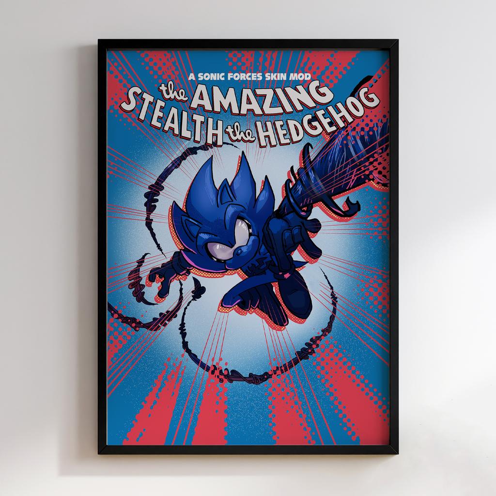 Постер Sonic: the Hedgehog (Сонік) SH003