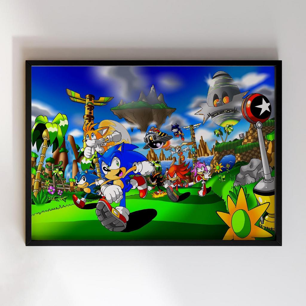 Постер Sonic: the Hedgehog (Сонік) SH005