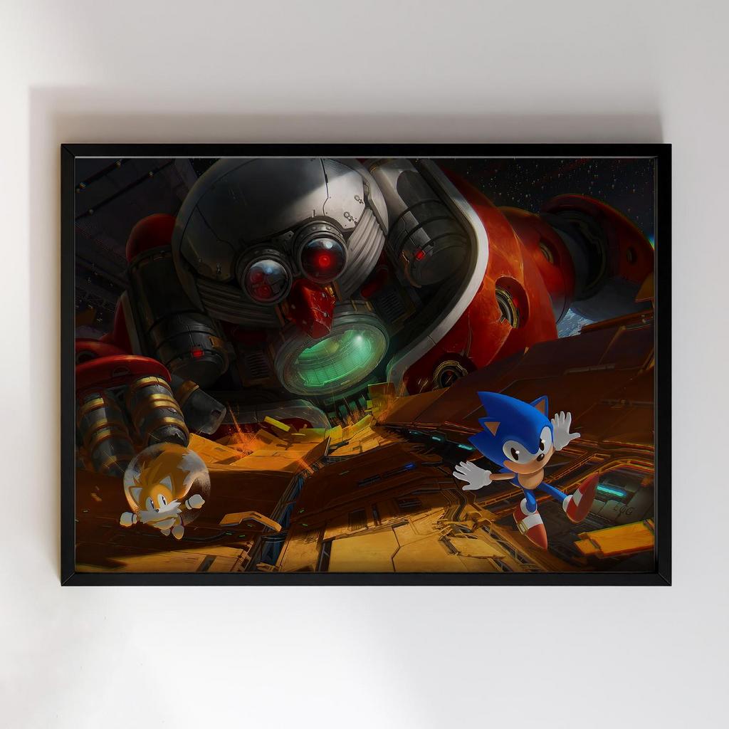 Постер Sonic: the Hedgehog (Сонік) SH008