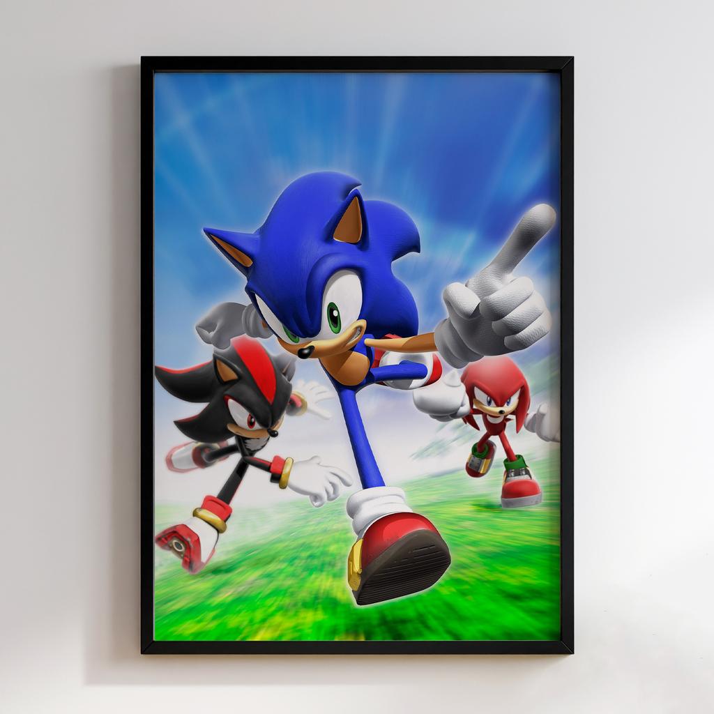 Постер Sonic: the Hedgehog (Сонік) SH009