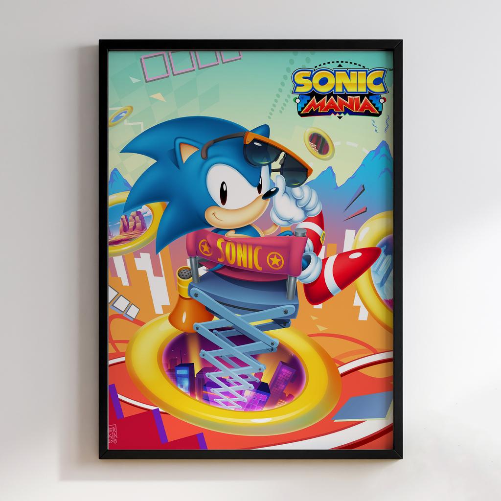 Постер Sonic: the Hedgehog (Сонік) SH010