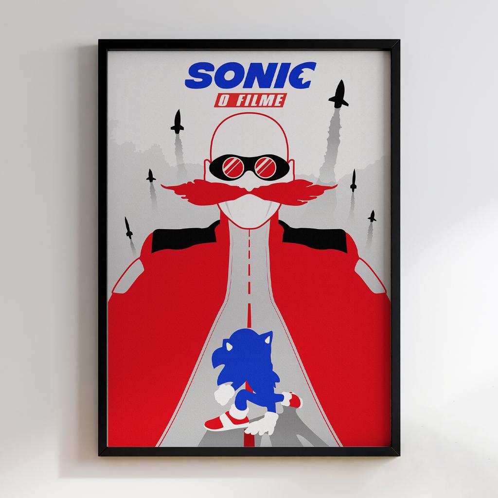 Постер Sonic: the Hedgehog (Сонік) SH011