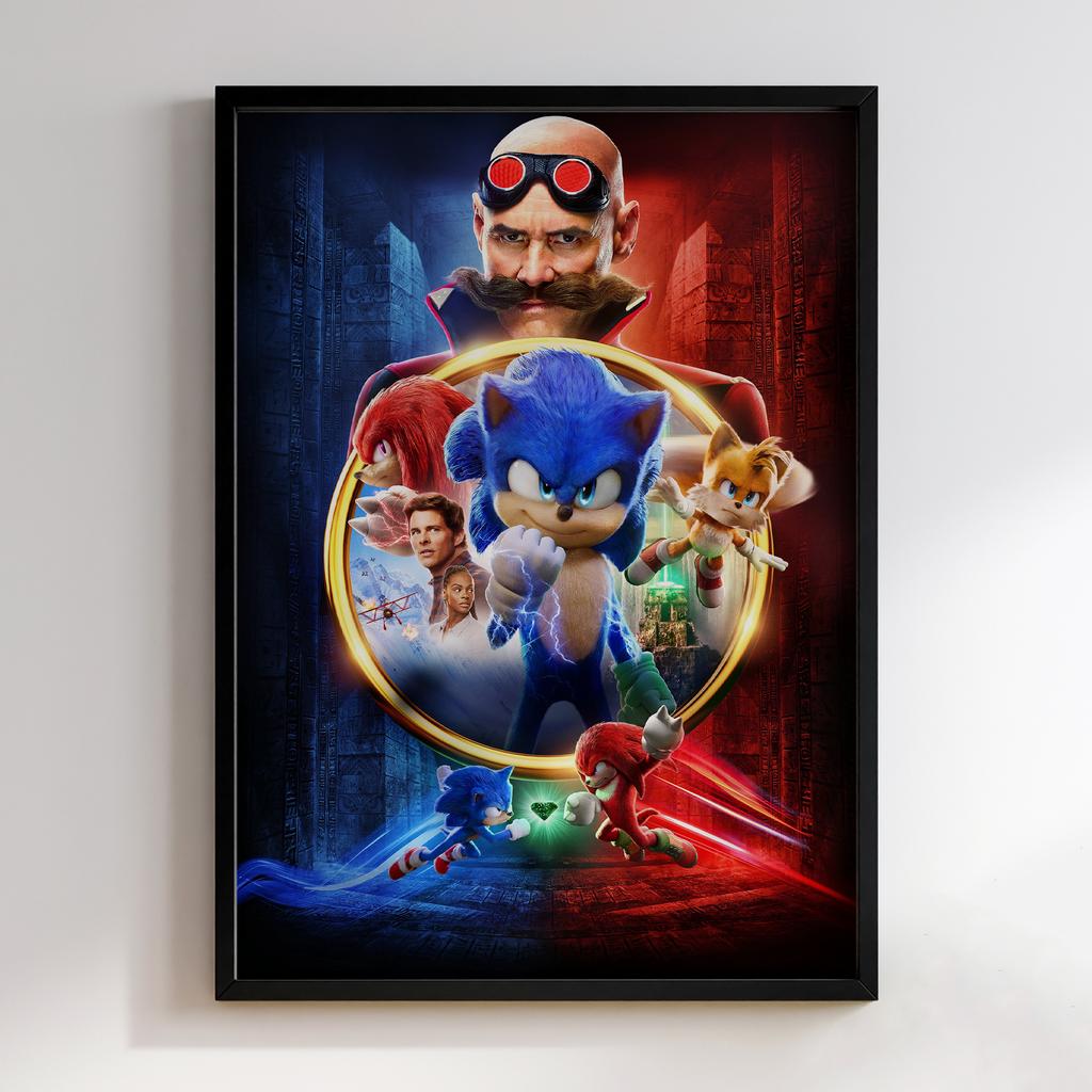 Постер Sonic: the Hedgehog (Сонік) SH013