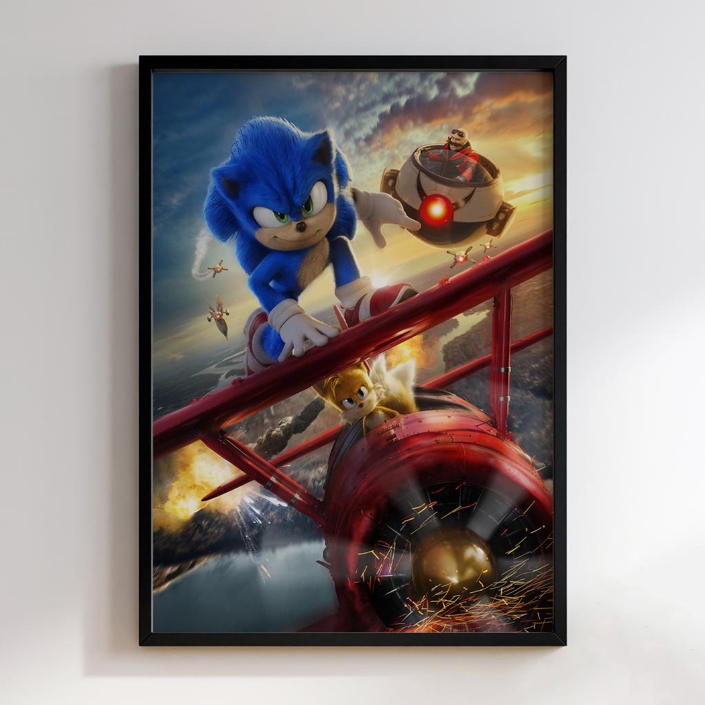 Постер Sonic: the Hedgehog (Сонік) SH014