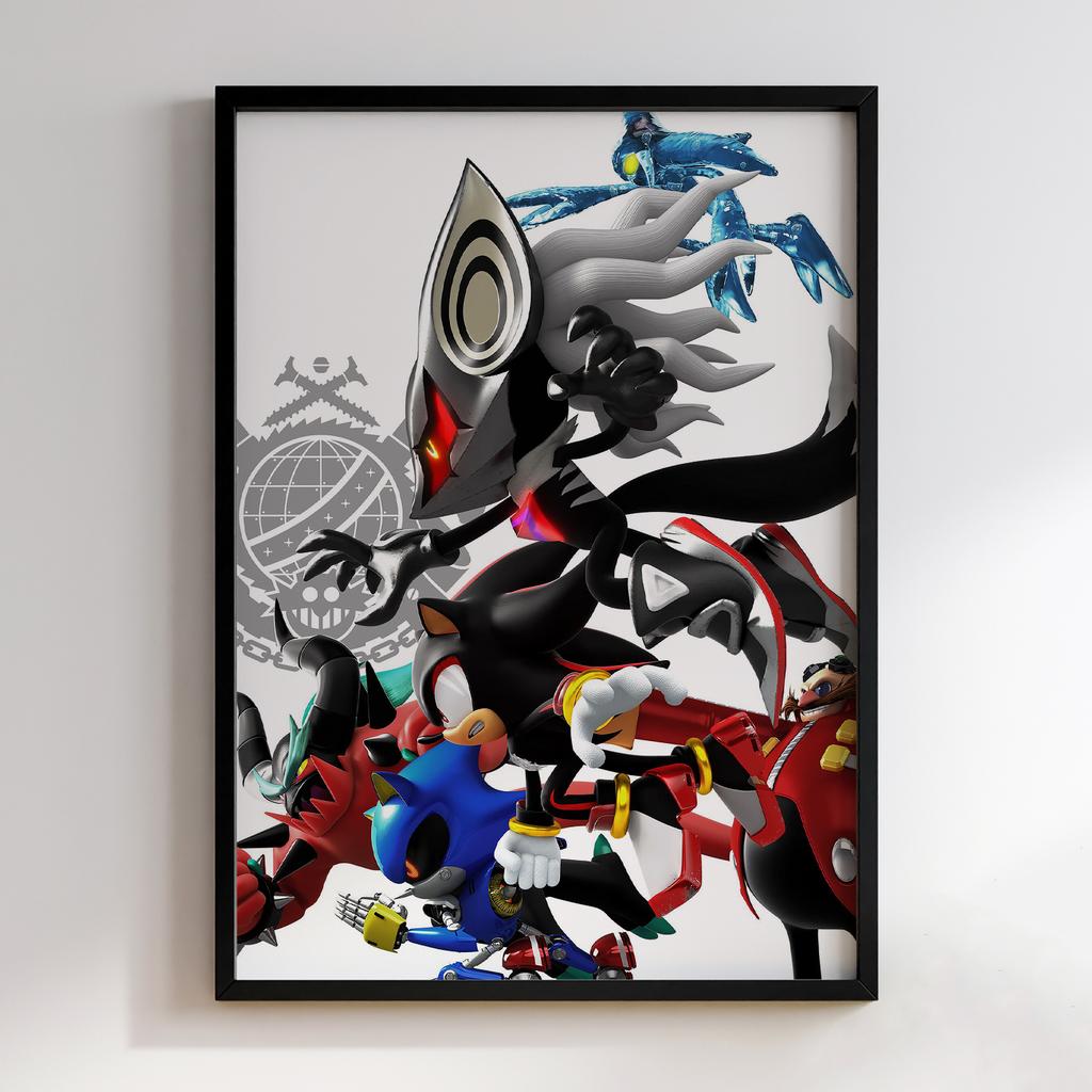 Постер Sonic: the Hedgehog (Сонік) SH020