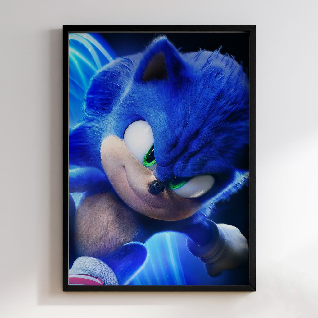 Постер Sonic: the Hedgehog (Сонік) SH023