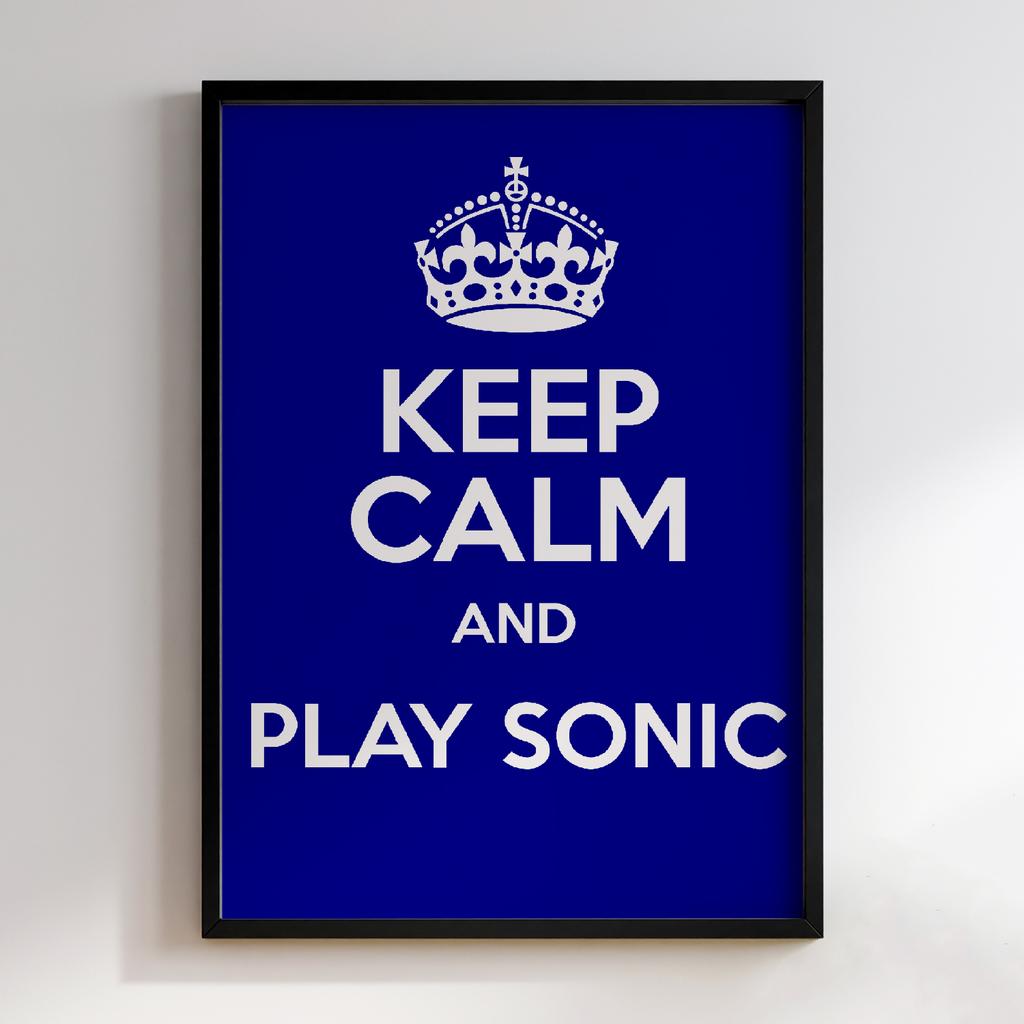 Постер Sonic: the Hedgehog (Сонік) SH035