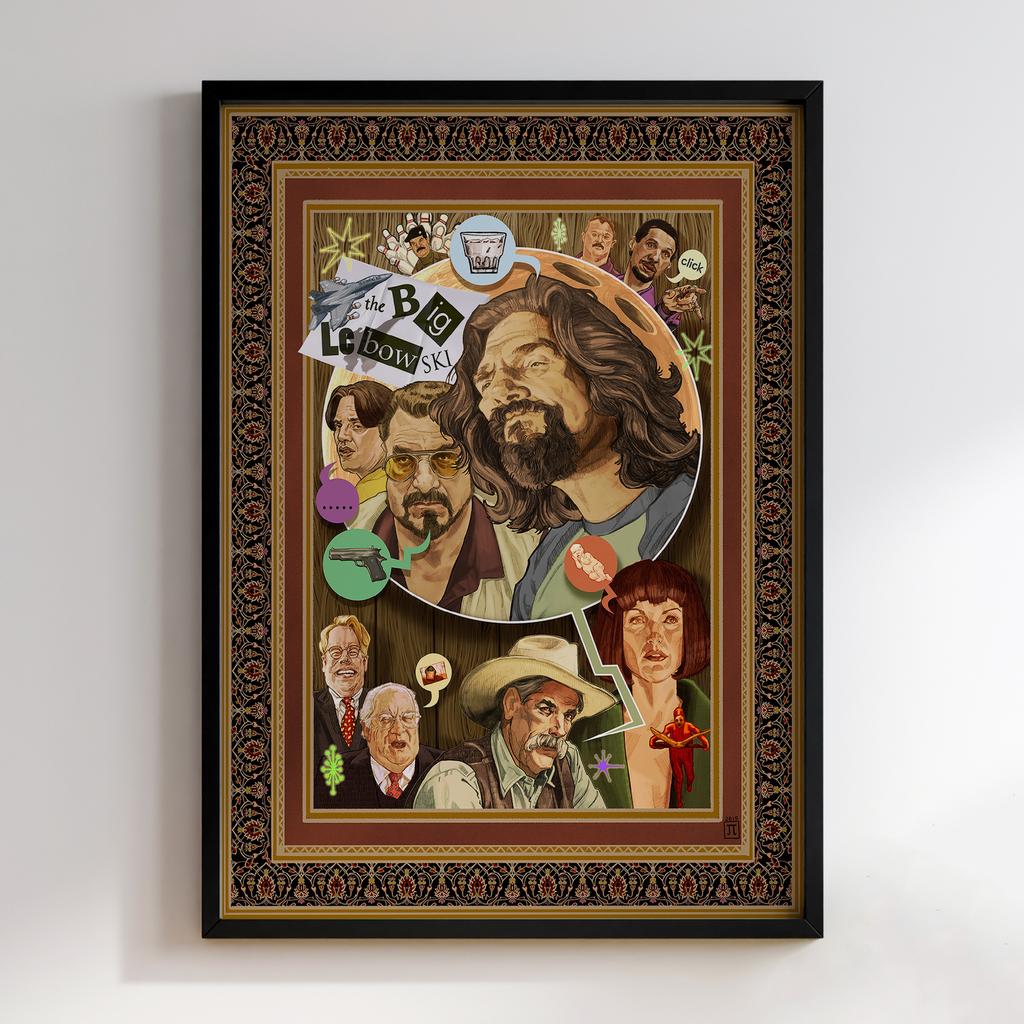 Постер the Big Lebowski (Великий Лебовські) TBL01
